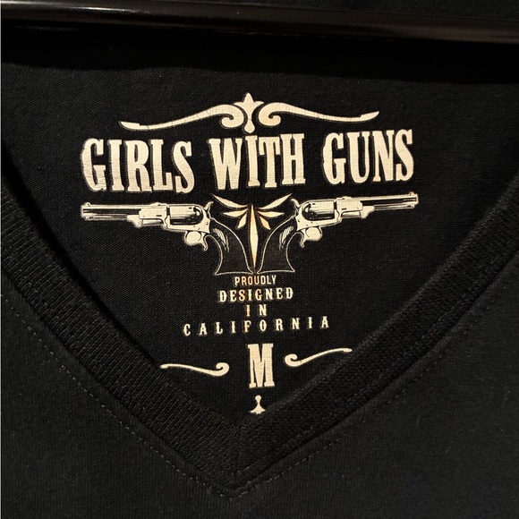 Pro Gunner Black and Red Short Sleeve Tee EXCELLENT CONDITION - Picture 5 of 11